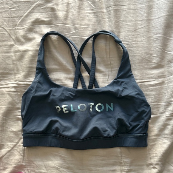 Set of 3 Peloton Sports Bras - Lululemon energy bra size 6. Barely used - Picture 2 of 4